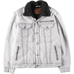 古着 リーバイス Levi's デニムボアジャケット メンズXL相当/eaa478070