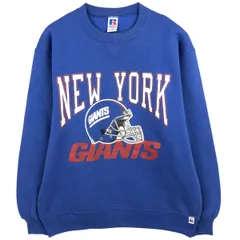 古着 80~90年代 ラッセル Russell ATHLETIC NFL NEW YORK GIANTS ニューヨークジャイアンツ スウェットシャツ トレーナー USA製/eaa630086