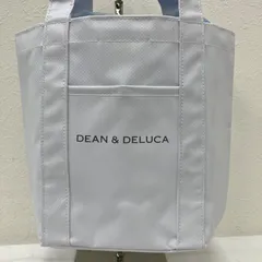 2143　DEAN & DELUCA　ディーンアンドデルーカ　ディーン＆デルーカ　ハンドバッグ　トートバッグ　ホワイト　白　ミニ　小さめ　レディース　シンプル　きれいめ　カジュアル