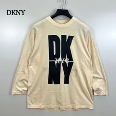 DKNY 00s USA vintage LOGO L/S Tee L ダナキャランニューヨーク ロゴ ロンT 長袖カットソー 定番 アメリカ製 オールド ヴィンテージのサムネイル