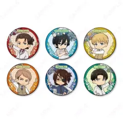 【中古】バッジ・ビンズ 全6種セット 「進撃の巨人 トレーディング缶バッジ ミニキャラver.[Dignified]」