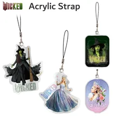 WICKED ストラップ スマホ モバイル アクリル Lサイズ ウィキッド キャラクター グッズ 携帯 アクセサリー チャーム キーホルダー WKD-12 【普通郵便にて7営業日以内発送】のサムネイル