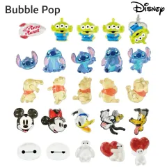 ディズニー ステッカー シール ミッキー ベイマックス スティッチ プーさん キャラクター グッズ ぷっくり おしゃれ かわいい bubble pop バブルポップ DNG-344 【普通郵便にて7営業日以内発送】