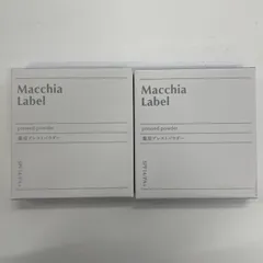 J2927 K MACCHIA LABEL マキアレイベル 薬用プレストパウダー つめかえ用 12g 計2点セットのサムネイル
