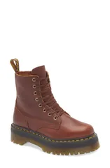 ドクターマーチン レディース シューズ ブーツ・レインブーツ プラットフォームブーツ プラットフォーム Dr Martens Jadon Platform Boot Cashew