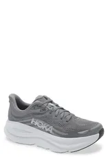 ホカオネオネ メンズ シューズ スニーカー HOKA Bondi 9 Running Shoe Asteroid Silver シルバー