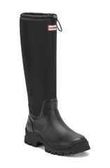 ハンター レディース シューズ ブーツ・レインブーツ Hunter Wendy Rain Boot BlackBlack ブラック