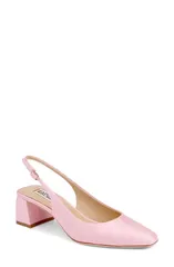 バッジェリーミシュカ レディース シューズ ヒール BADGLEY MISCHKA Oaklee Block Heel Slingback Pump Rose Silk