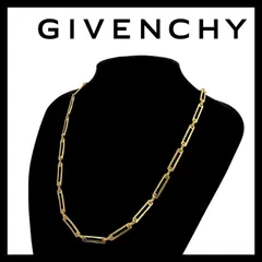【GIVENCHY】チェーン ロング ネックレス ゴールド/金カラー ペンダント ヴィンテージ ジバンシー/ジバンシイ/ジバンシィ (MM-716)
