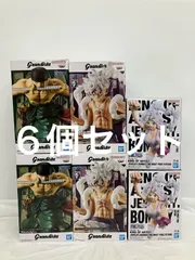 未開封 ONE PIECE ワンピース フィギュア ゾロ ルフィ ボニー 3種 6個セット LF4B86 f099