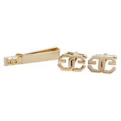 ジバンシー ロゴ カフス ネクタイピン セット ゴールド メッキ メンズ Givenchy【1-0214131】のサムネイル