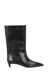 ボス レディース シューズ ブーツ・レインブーツ ヒール BOSS Gracey Kitten Heel Boot Black ブラック