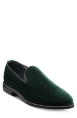 アレン エドモンズ メンズ シューズ サンダル Allen Edmonds Robinson Smoking Slipper Green Velvet グリーン