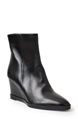 ブルーノマグリ レディース シューズ ブーツ・レインブーツ Bruno Magli Opera Wedge Bootie Black ブラックのサムネイル