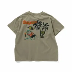 《新品》F.O.KIDS 半袖Tシャツ 80 90 100 110㎝ カーキ 半袖 プチプラ 保育園 R307175