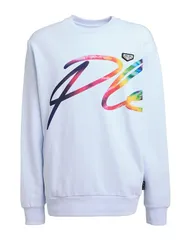 フィリッププレイン メンズ アウター パーカー・スウェット PHILIPPLEIN スウェット White ホワイトのサムネイル