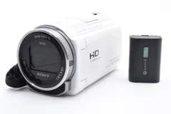 【美品】SONY HDR-CX535 ビデオカメラ ホワイト Sony HDR-CX535 HandyCam HD Digital Video Camera Japanese only