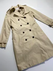 NATURAL BEAUTY BASIC ナチュラルビューティーベーシック ライナー付き ベーシック トレンチ コート sizeS/ベージュ ◇■レディース
