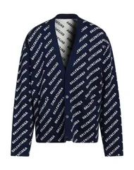 バレンシアガ メンズ アウター カーディガン BALENCIAGA カーディガン Blue ブルーのサムネイル