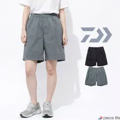 【2026春夏新作】 ダイワ DAIWA  ハーフパンツ メンズ レディース ボトムス 短パン ショーツ ハーパン ユニセックス 撥水 はっ水 ストレッチ ナイロン BASIC SHORTS 黒 ブラック 灰色 グレー M L XL DP-8825EXのサムネイル