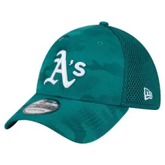 ニューエラ メンズ アクセサリー 帽子 Mens New Era Green Athleticsubtle Camo 39THIRTY Flex Hat Green グリーン