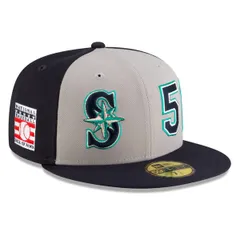 ニューエラ メンズ アクセサリー 帽子 Mens New Era Ichiro Suzuki NavyGray Seattle Mariners 2025 Baseball Hall ofame 59FIFTY Fitted Hat Navy ネイビー