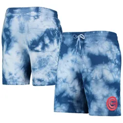 ニューエラ メンズ ボトムス ハーフパンツ・ショーツ ショートパンツ Mens New Era Royal Chicago Cubs Team Dye Shorts Royalのサムネイル