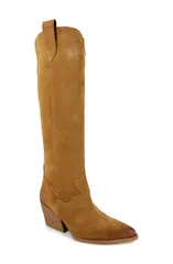 ジジ レディース シューズ ブーツ・レインブーツ ZIGI Valezka Knee High Boot Camel Suede キャメル