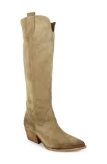 ジジ レディース シューズ ブーツ・レインブーツ ZIGI Valezka Knee High Boot Sand Suede サンド