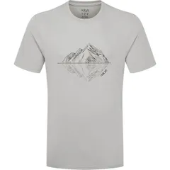 ラブ メンズ トップス Tシャツ Rab Crimp Reflection TShirt Mens Light Zinc