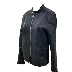 186004 現状品 HARE ハレ レザージャケット　シングルライダース　M　 ブラック
