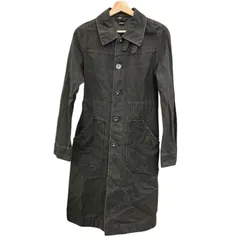 186004 現状品 DIESEL ディーゼル デニムコート S カーキのサムネイル