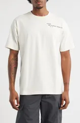 カーハート メンズ トップス Tシャツ コットン グラフィック Carhartt Work In Progress Punched Organicotton Graphic TShirt Wax