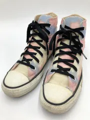 X-girl エックスガール CONVERSE×X-girl CANVAS ALLSTAR HI TIEDYE    ハイカット スニーカー size24.5/カラフル■■レディース