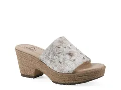 クリフバイホワイトマウンテン レディース シューズ サンダル プラットフォーム Cliffs by White MountainBiancia Espadrille Platform Sandal White Floral ホワイト