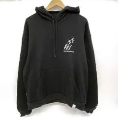 MAGIC STICK マジックスティック ENTERTAINMENT ANTI ELITES Hoodie パーカー 21AW-MS11-033 Mサイズ ブラック　※中古のサムネイル