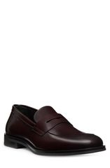 スチュアート ワイツマン メンズ シューズ ローファー Stuart Weitzman Club Classic Penny Loafer Burgundy バーガンディ