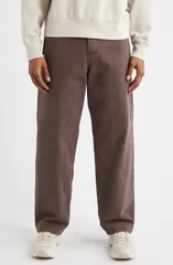 バンズ メンズ ボトムス デニムパンツ ジーンズ Vans Check5 Loose Fit Jeans Dark Brown ブラウンのサムネイル