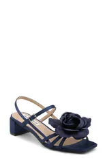 チャールズ・デイビッド レディース シューズ ヒール サンダル Charles Davideb Slingback Mary Jane Sandal Navy ネイビー