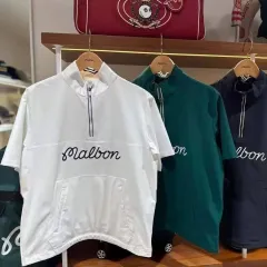 マルボンゴルフ ハーフジップTシャツ