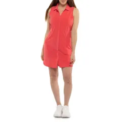 ロル レディース トップス ワンピース シャツ ノースリーブ Lole Olivie Shirt Dress Sleeveless Cayenne R397