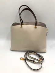 E'POR エポール ハンド 2WAY ショルダー バッグ アイボリー ■■ レディース