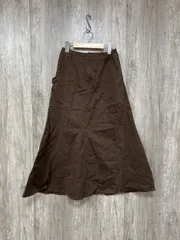 ROSE BUD ローズバッド ロング スカート sizeS/茶 ■■ レディース
