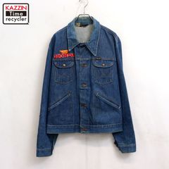 古着 濃紺 40s ラングラー 11MJ デニム トラッカージャケット レプリカ 古着 濃紺 40s ラングラー 11MJ デニム トラッカージャケット レプリカ