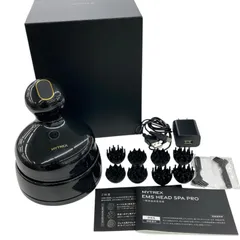 186000 動作確認済み MYTREX マイトレックス EMS HEAD SPA MT-EHP22B  黒