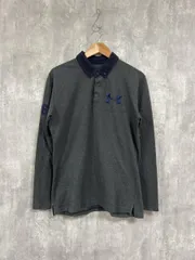 UNDER ARMOUR アンダーアーマー 長袖 ポロシャツ グレー ■◇ メンズ