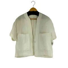 カリテ qualite S/S リネンノーカラージャケット レディース FREE のサムネイル