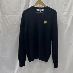 プレイコムデギャルソン ゴールドエンブレム ウール Vネック ニット メンズ M ISItems【USED】【古着】【中古】50157775のサムネイル