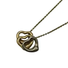 ティファニー TIFFANY＆CO オープンハートネックレス ゴールド 750 ジュエリー