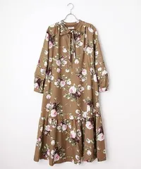 極美品 インゲボルグ(INGEBORG)　ローズpt.　ワンピース　定価74,800
